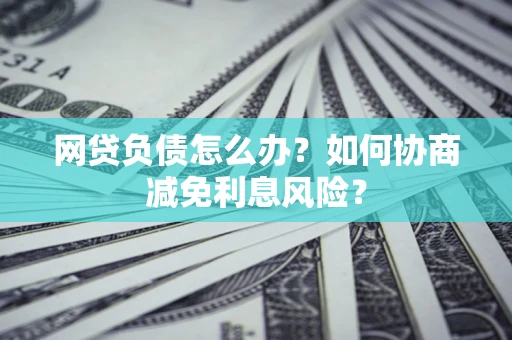 北京网贷负债怎么办？如何协商减免利息风险？