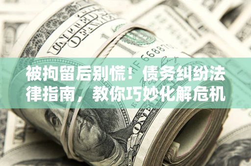 北京被拘留后别慌！债务纠纷法律指南，教你巧妙化解危机