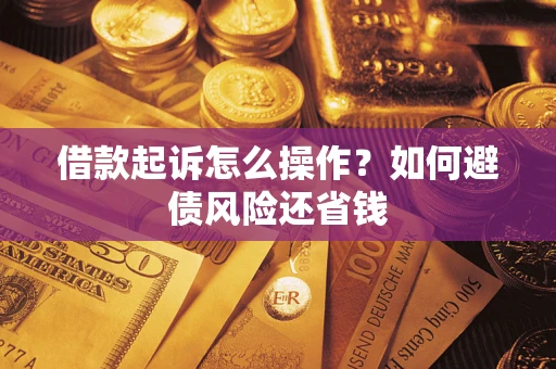 北京借款起诉怎么操作？如何避债风险还省钱