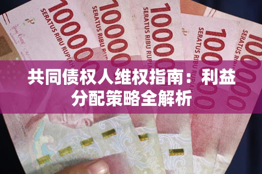 北京共同债权人维权指南：利益分配策略全解析