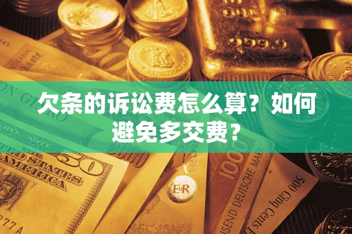 北京欠条的诉讼费怎么算？如何避免多交费？