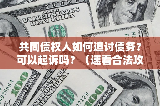 北京共同债权人如何追讨债务？可以起诉吗？（速看合法攻略）