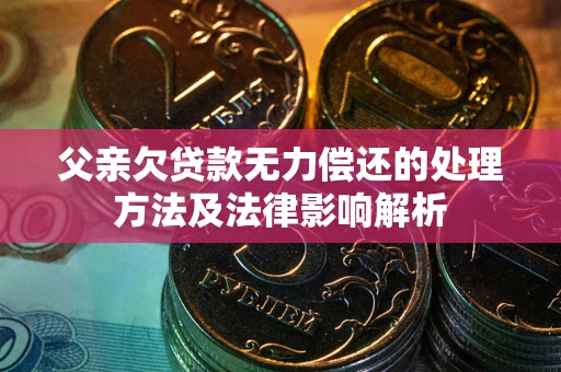 北京父亲欠贷款无力偿还的处理方法及法律影响解析