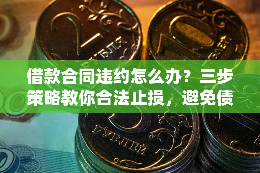 北京借款合同违约怎么办？三步策略教你合法止损，避免债务危机升级